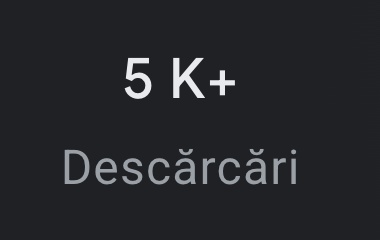 Fragment din pagina Google Play RideGo: 5K+ descărcări